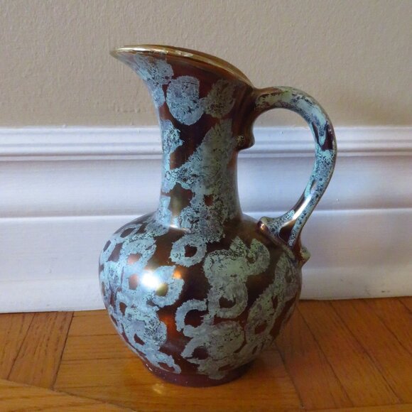 Fohr-Keramik of West Germany Vintage Ceramic Vase, 1950's Mid Century Contempora - Picture 1 of 11